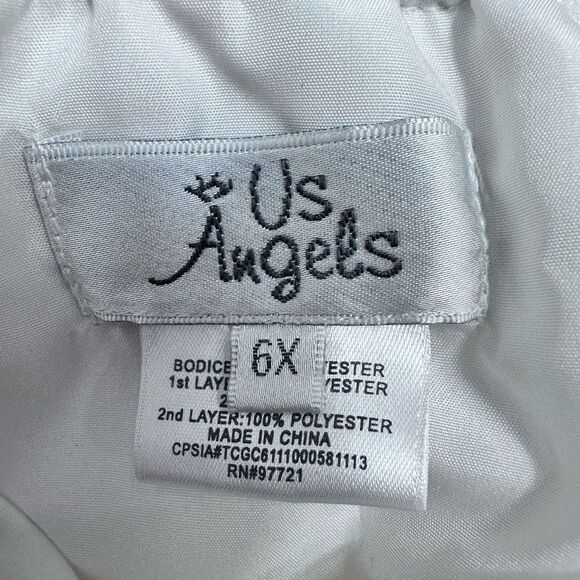 US Angels back Bow Size 6X - Picture 12 of 12